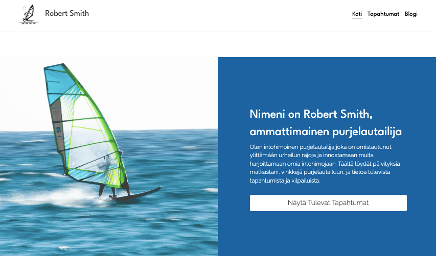 WindSurger-malli Strikinglyltä