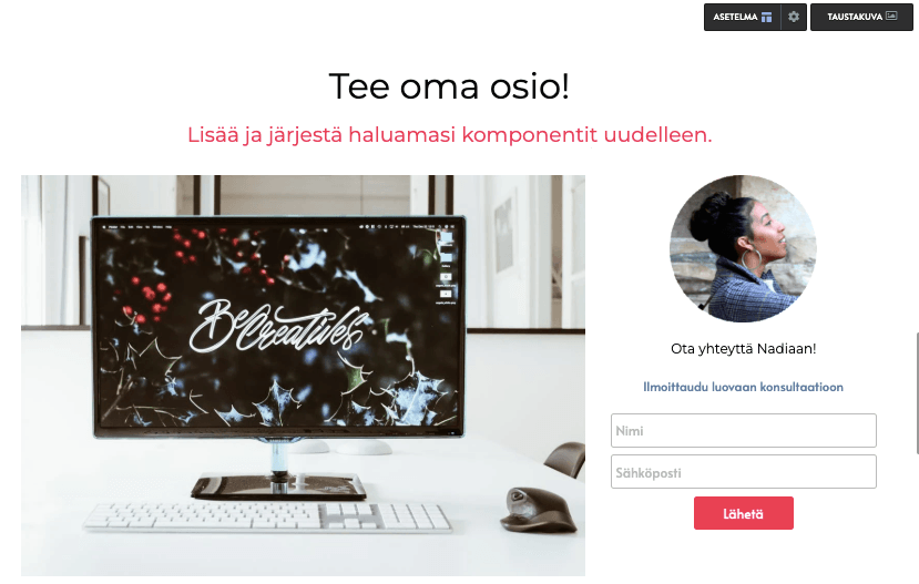 Strikingly Luo Oma Osio