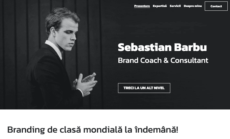 Șablon de afaceri Brang Coach Consulting