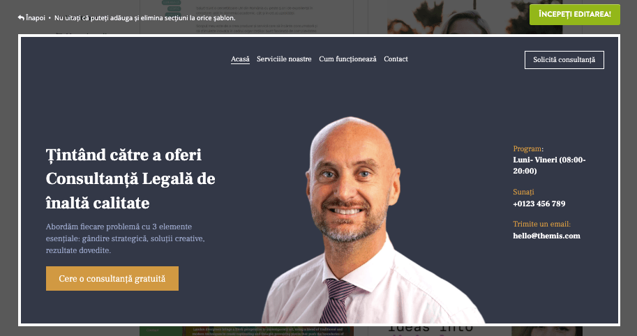 Convertește vizitatorii site-ului web cu Strikingly - Îndemn la acțiune (CTA) clar