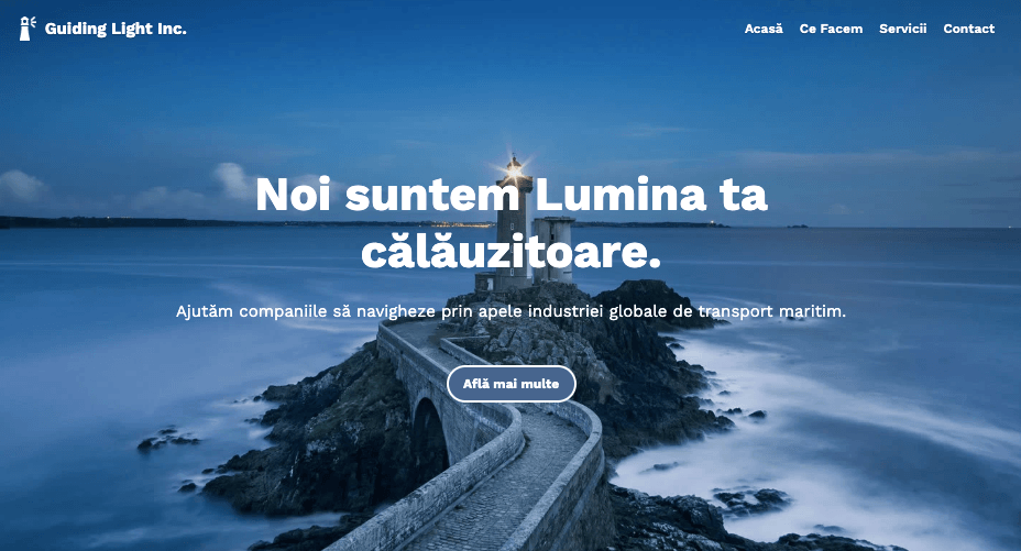 Template de site web Zine