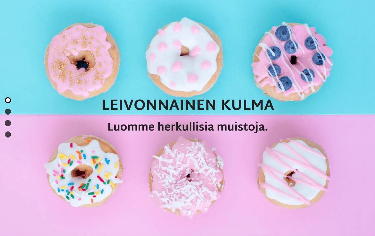 Pastry Corner -malli Strikinglyltä