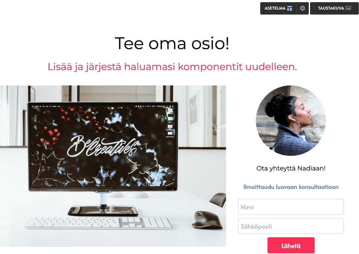 Strikingly Tee Oma Osiosi