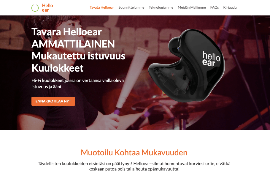 Strikinglyn X-mallipohja