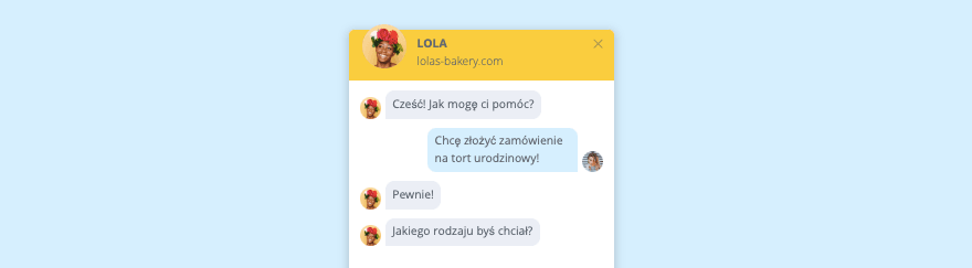 Funkcja Czat na Żywo Strikingly