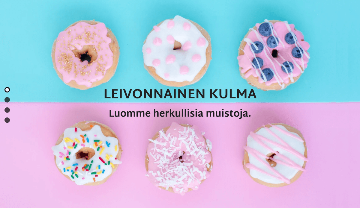 Strikinglyn Pastry Corner -mallipohja