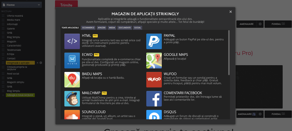 Utilizarea răspunsului automat la e-mail cu Strikingly - Alegeți un serviciu de marketing prin e-mail