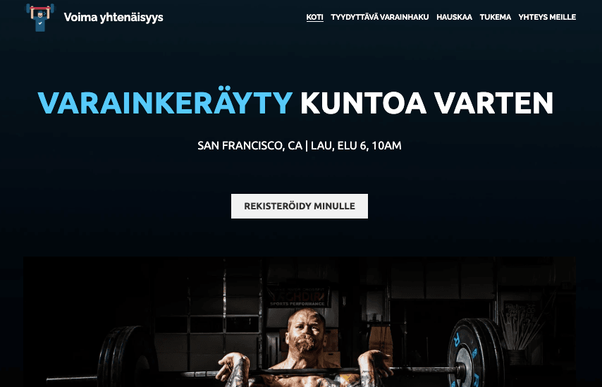 StrengthUnity-malli Strikinglyltä