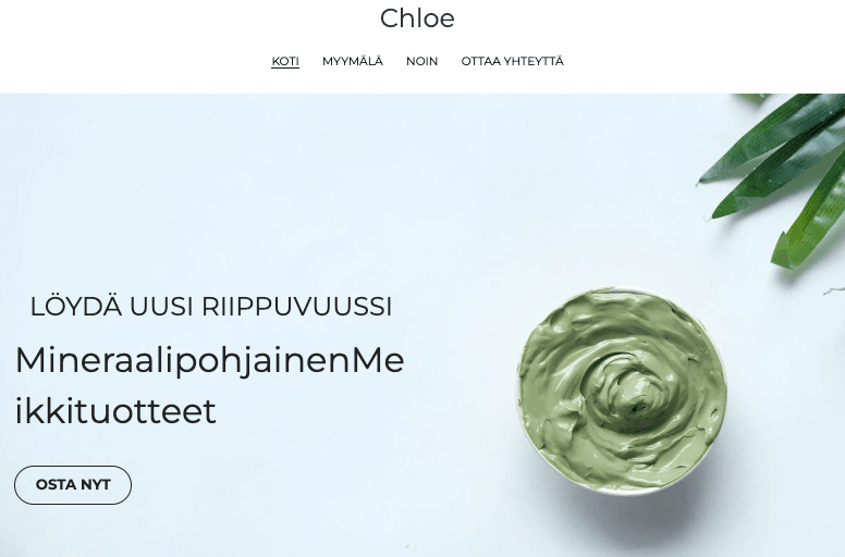 Chloe-meikkipohjamalli