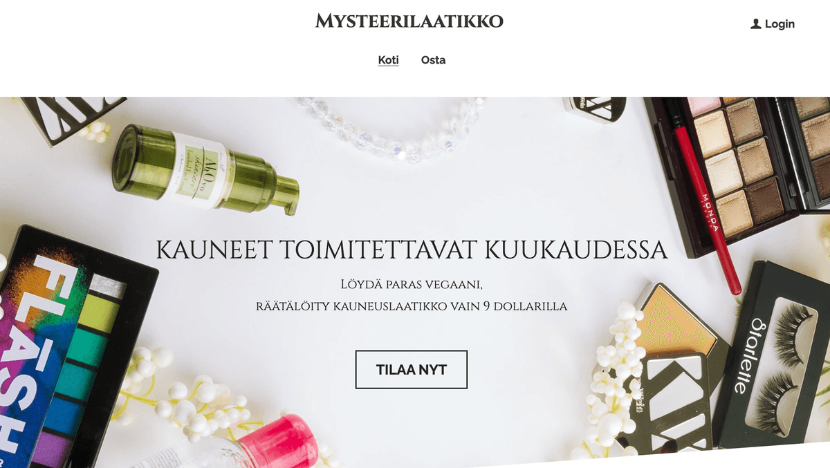 Strikinglyn Mystery Box -malli