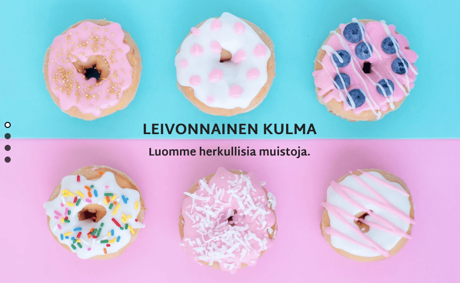 Pastry Corner -malli Strikinglyltä