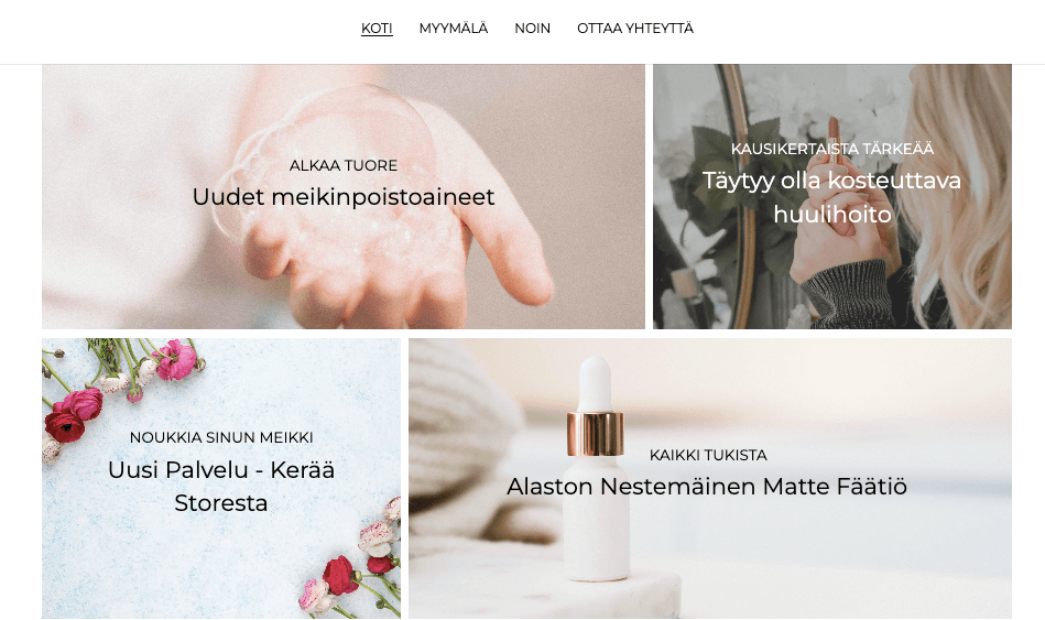 Kauppapohja Chloe Strikinglyltä