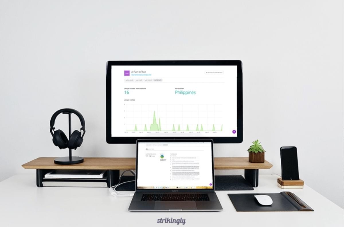 Strikinglys integriertes Analytik-Dashboard