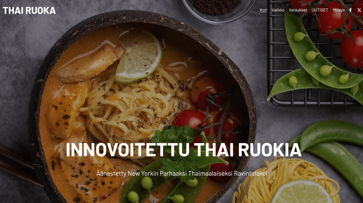 Thai Ravintola Malli Strikinglyltä
