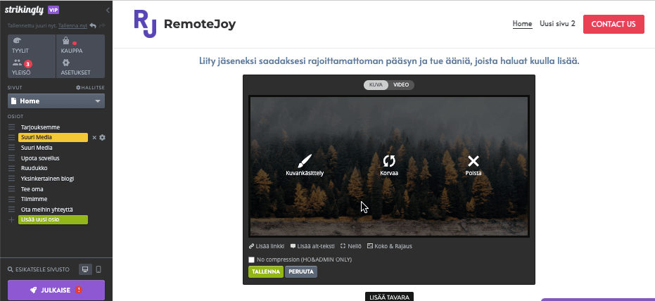 Kuinka voi merkittävästi auttaa kuvien optimoinnissa - kuvankäsittely