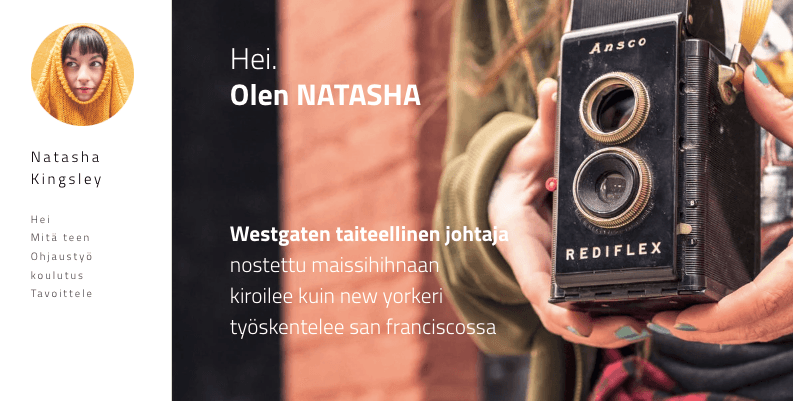 Tyylikäs henkilöbrändimalli Strikinglyltä