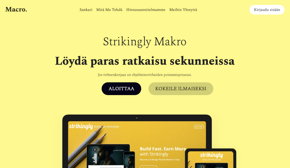 Implementointi ja ylläpito