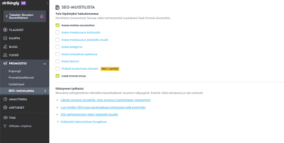 Hämmästyttävän tehokas verkkokaupparatkaisu liiketoiminnan kasvuun - SEO-optimointityökalut