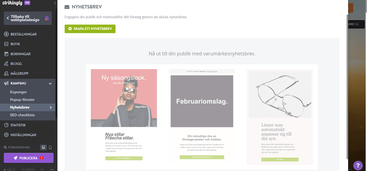 Integrering av emailmarknadsföringsverktyg med webbplatsbyggarplattformar