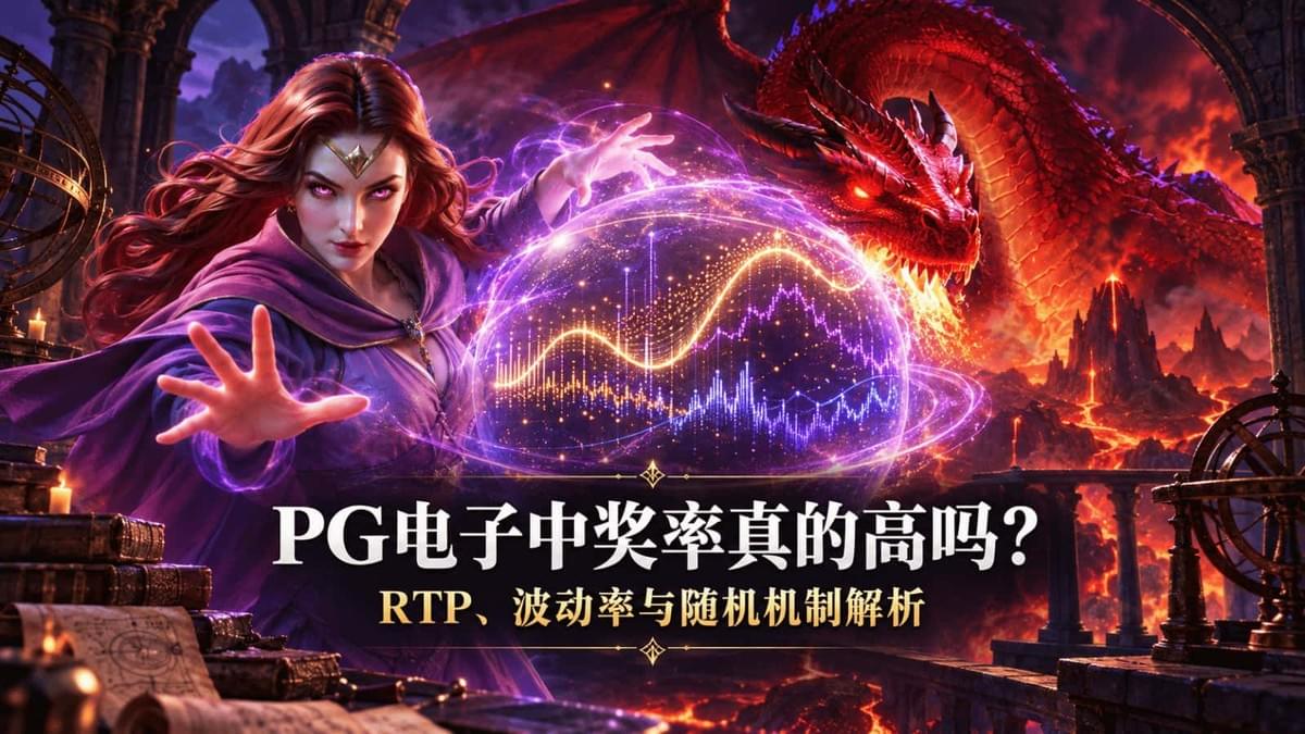 PG电子中奖率、RTP、波动率与随机机制解析封面图