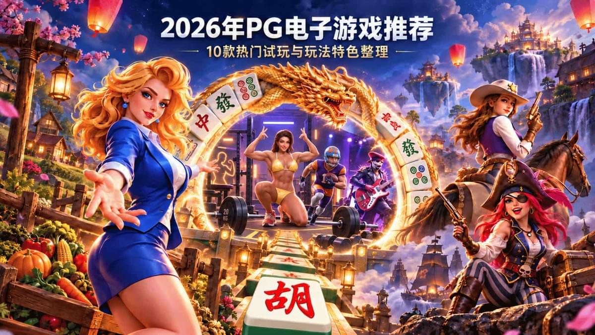 2026年PG电子游戏推荐与10款热门PG试玩游戏封面