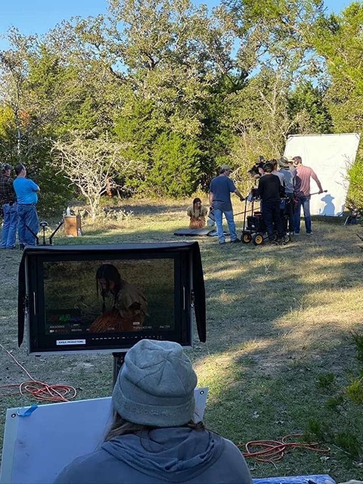 LISA ALAVI CAST AS LEAD COMANCHE WOMAN, NADUA IN "MARSHAL DEAD"