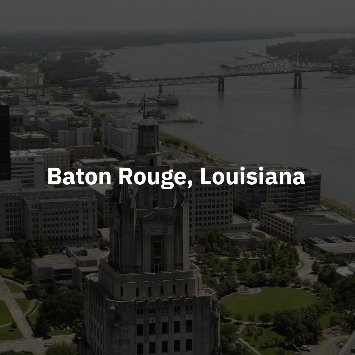 Baton Rouge, Louisiana skyline