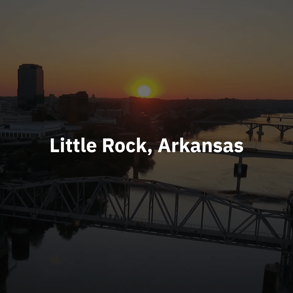 Little Rock, Arkansas skyline