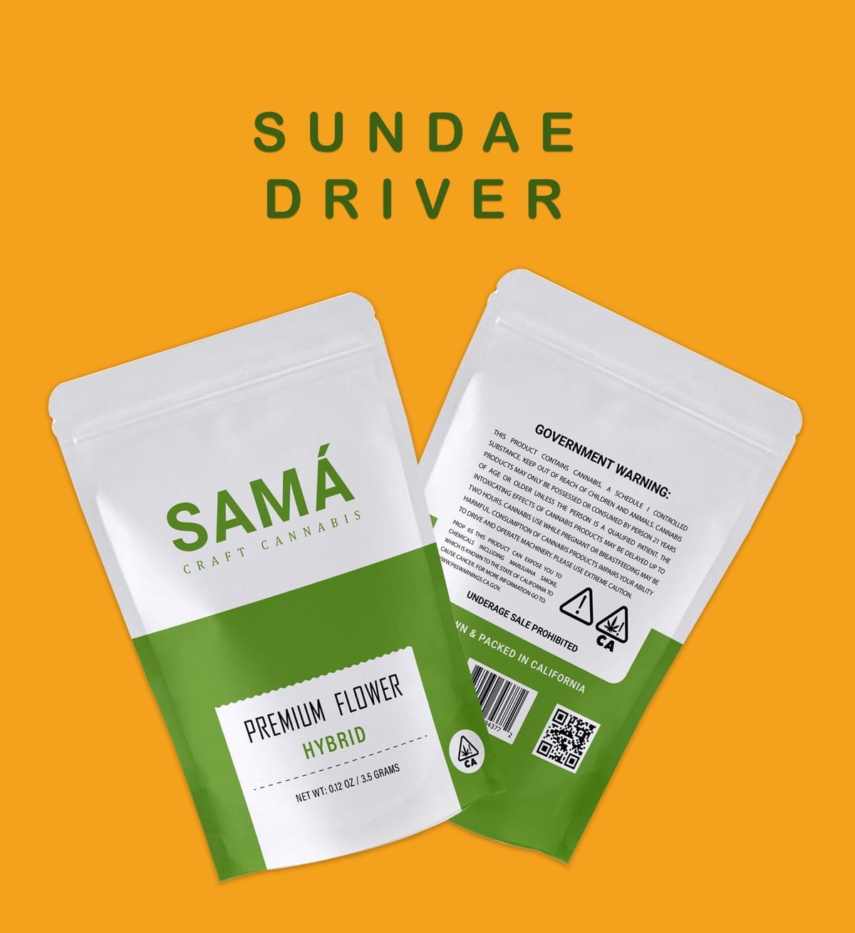 Sama Craft Cannabis Sundae Driver 3.5g Pouch