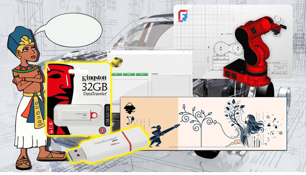 محرك أقراص فلاش AI لا يتطلب الإنترنت أو تثبيت أي برنامج ويقوم بالمهام التالية  1