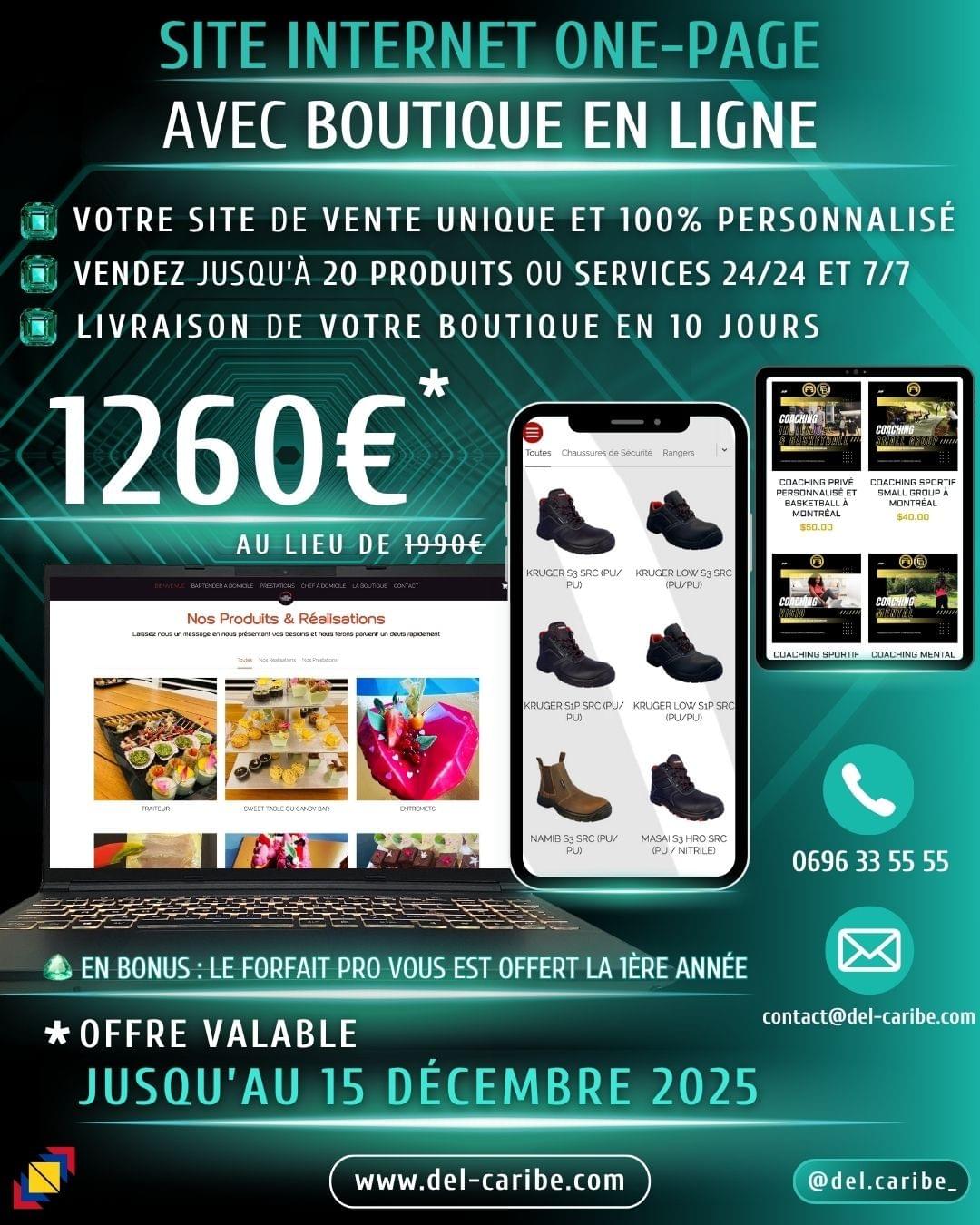 offre-exceptionnelle-siteinternet-onepage-989€-martinique-back2business-by-del-caribe