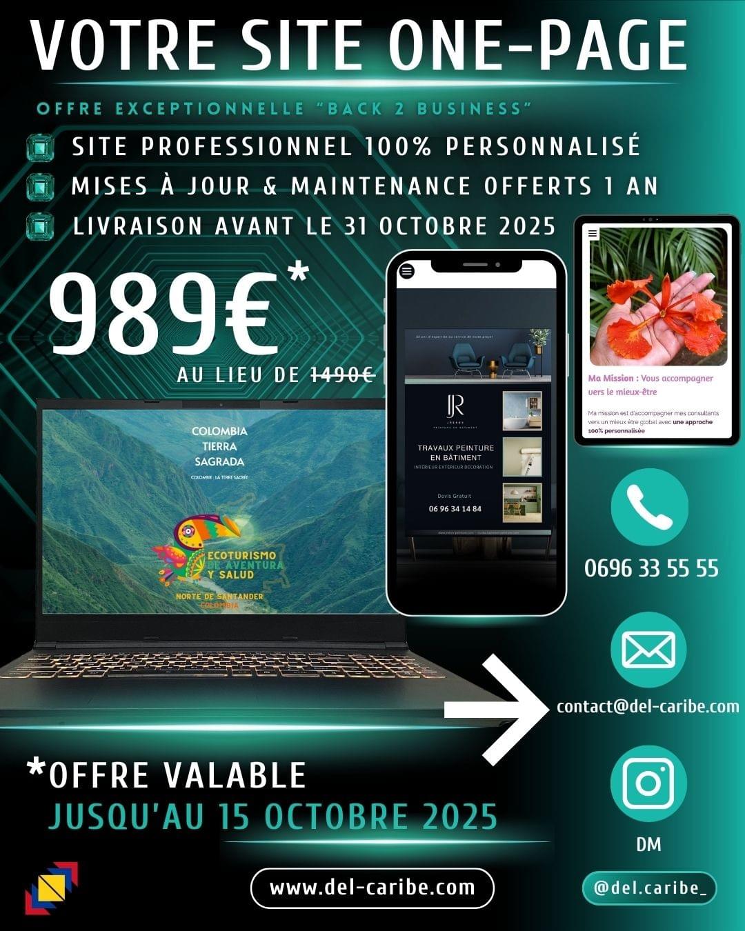 offre-exceptionnelle-siteinternet-onepage-989€-martinique-back2business-by-del-caribe