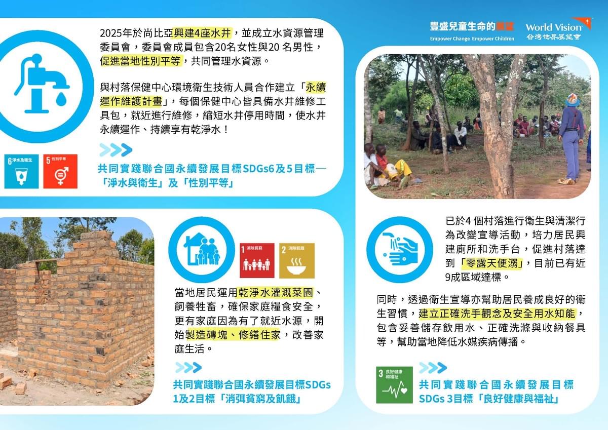 💧 成真咖啡完成第30口水井，讓乾淨水流進更多生命裡