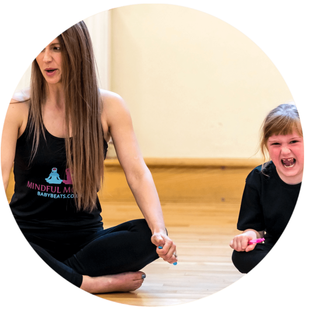 Mindful Movers, Gentle Post-Natal exercise, mum and baby franchise, mum business, franchise opportunity, low cost franchise, work from home, baby class, child yoga, mindful children's class
