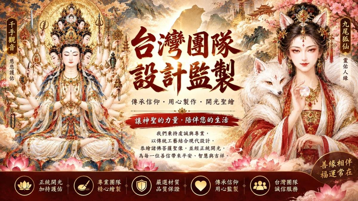 Taiwanese Deity Art Collection