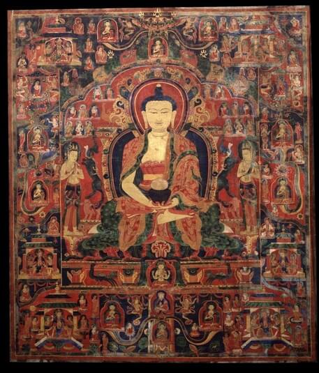 Six-Armed Mahakala Tibetan Buddhist Deity Art Six-Armed Mahakala Tibetan Buddhist Deity Art