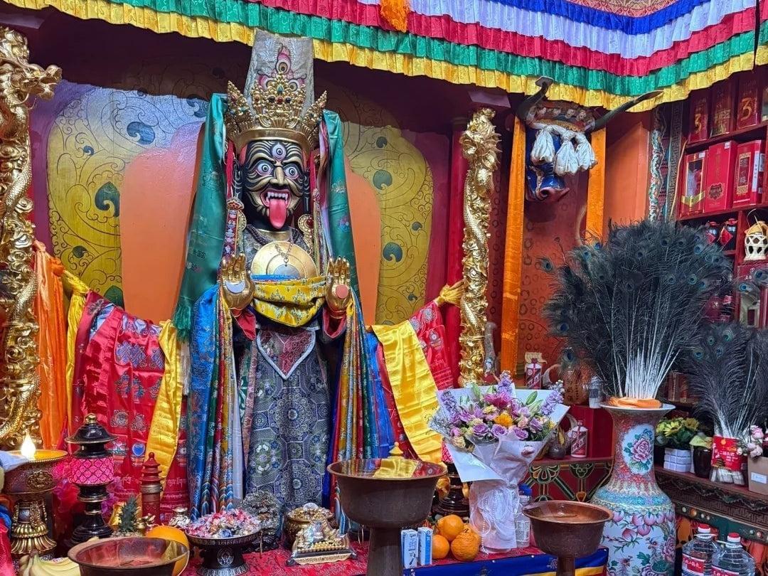 Six-Armed Mahakala Tibetan Buddhist Deity Art Six-Armed Mahakala Tibetan Buddhist Deity Art