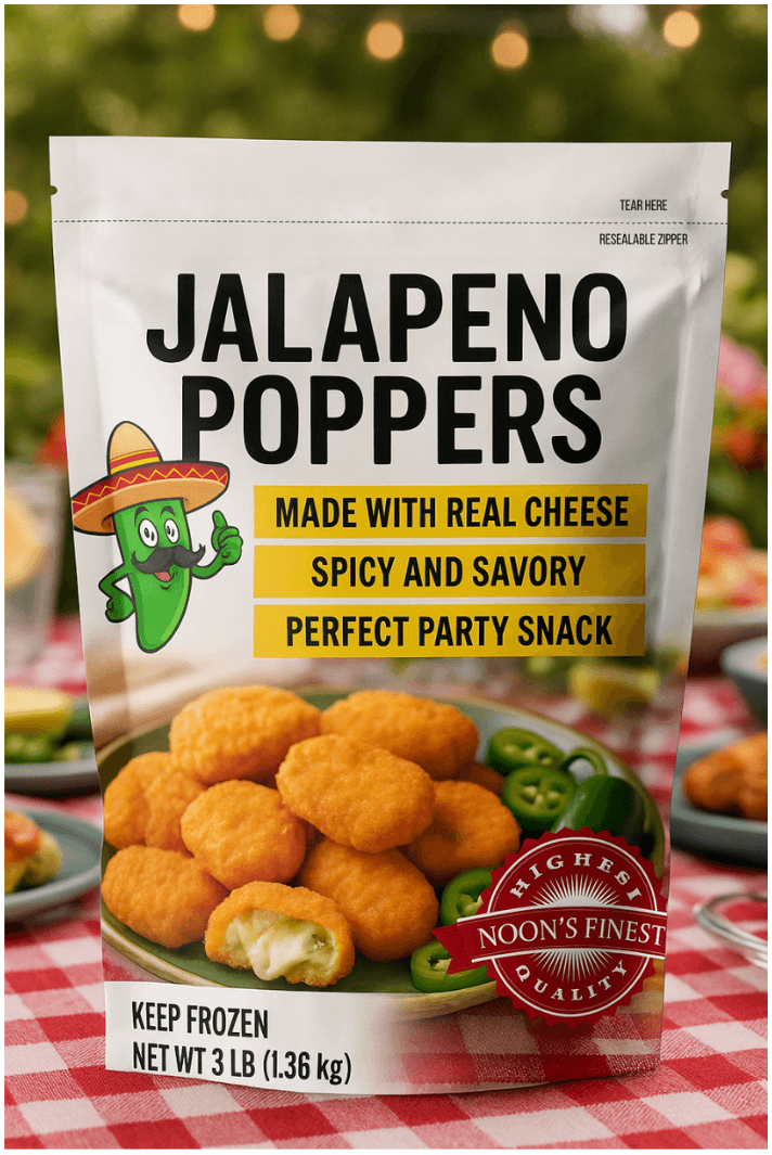 Noon International Jalapeño Poppers
