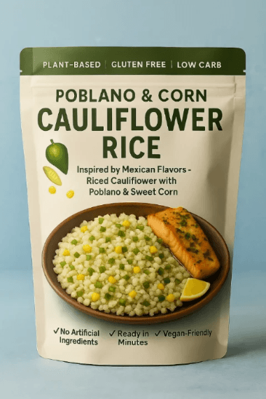 Noon International Poblano & Corn Cauliflower Rice