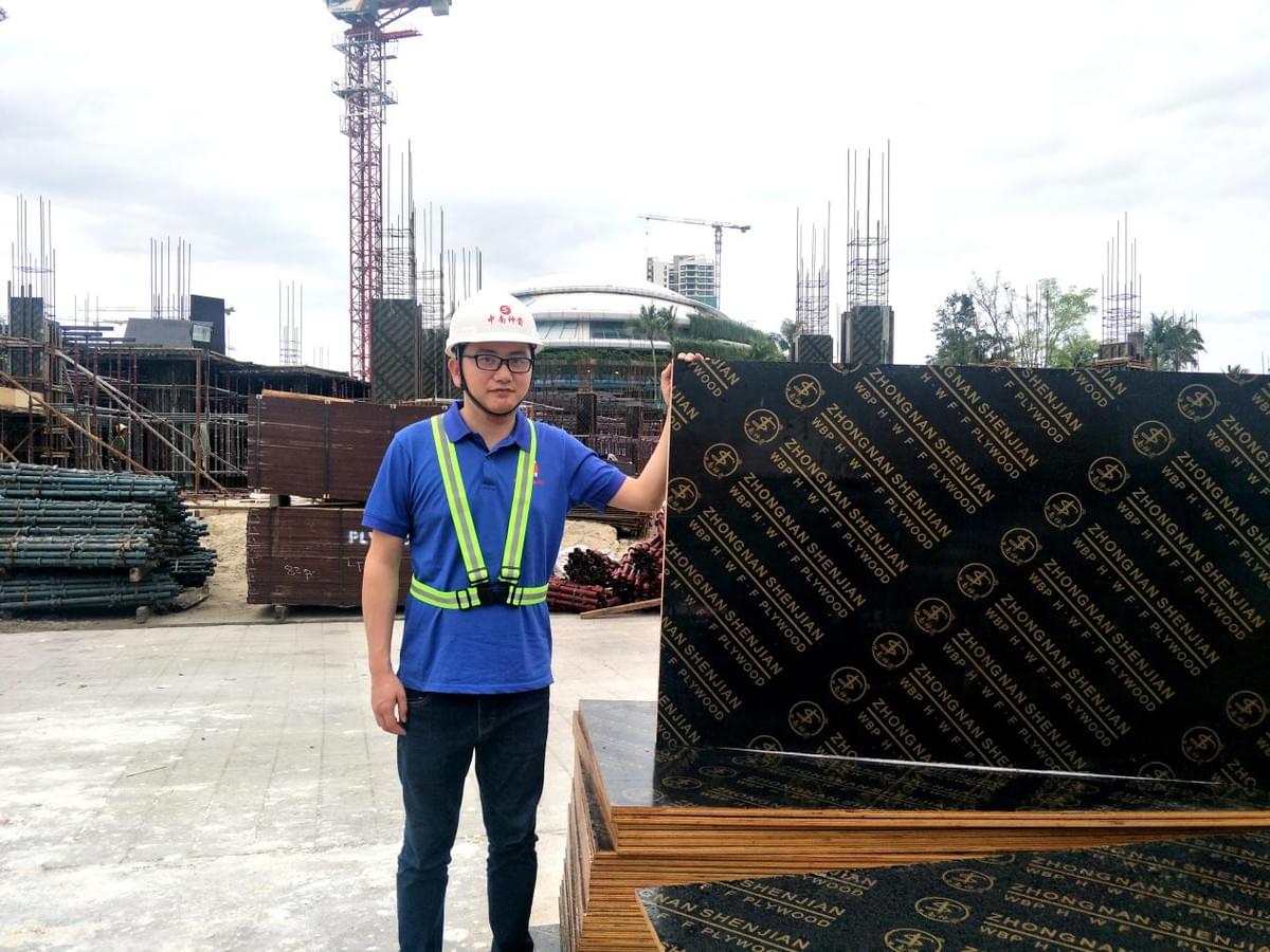 plywood formwork for concrete