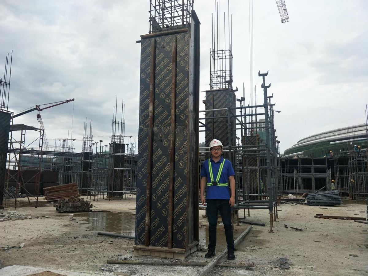 shuttering film faced plywood for concrete