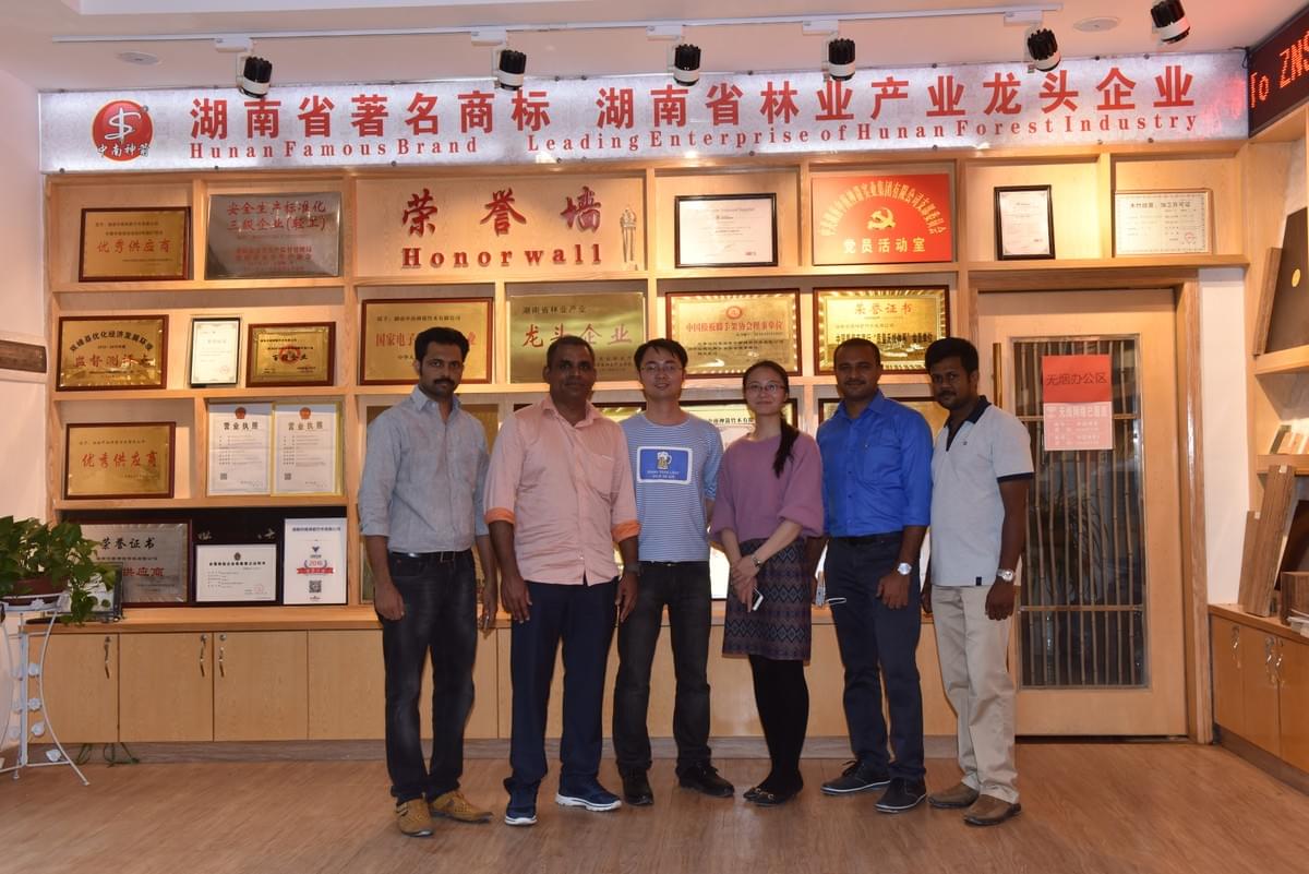 ZNSJ film faced plywood exported to Mauritius Project...