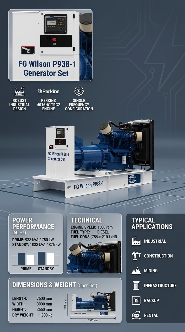 FG Wilson P938-1 Generator Set