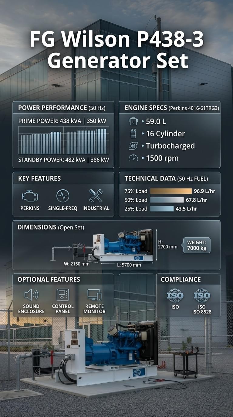 FG Wilson P438-3 Generator Set