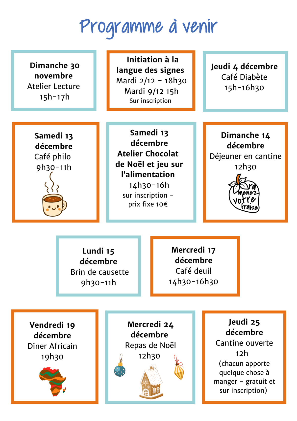 menu les petites cantines mâcon du 16 au 20 décembre