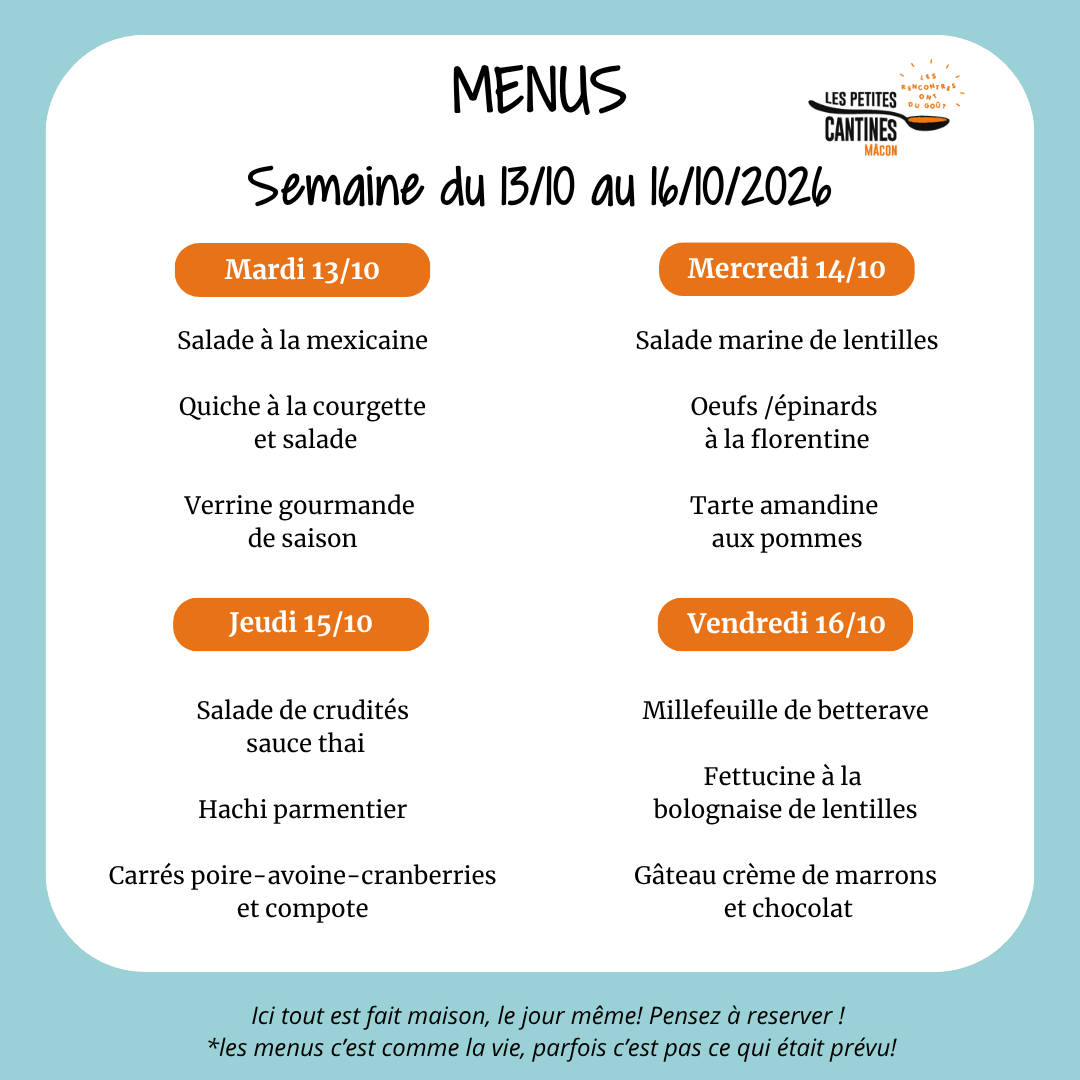 menu les petites cantines mâcon du 16 au 20 décembre menu les petites cantines mâcon du 16 au 20 décembre