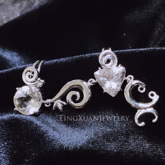 《藍色冰焰》TXJ專屬設計手工珠寶