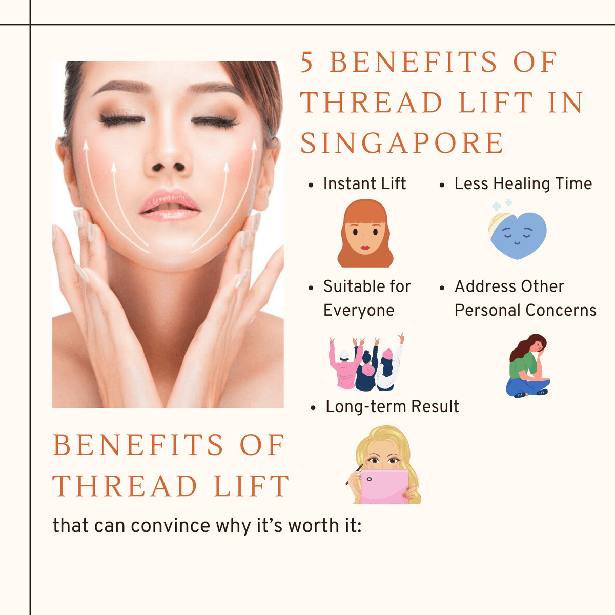 5 Benefits of Thread Lift in Singapore Medical