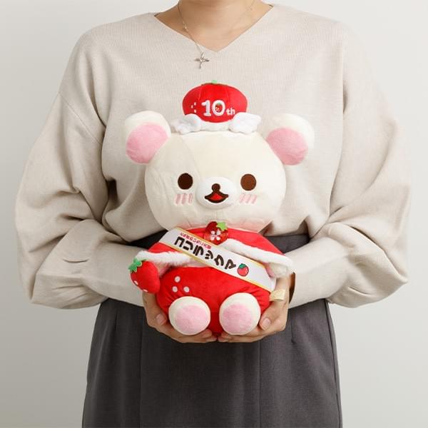 San-X 受注商品預購 蜜茶10週年紀念國王、懶妹草莓大使 ～3/29 15:00截止