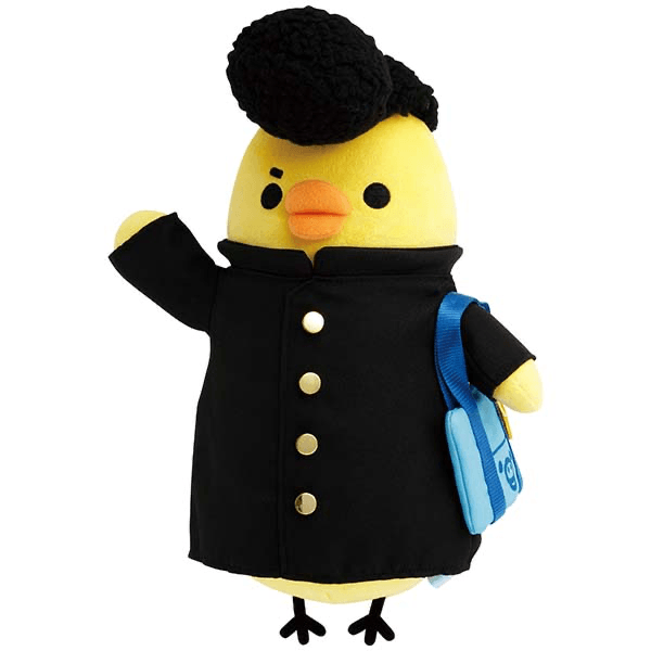 11/28 小雞學園限定商品預購 小雞娃娃 S號 營養午餐組 不良學長 束口袋 手帳本皮套